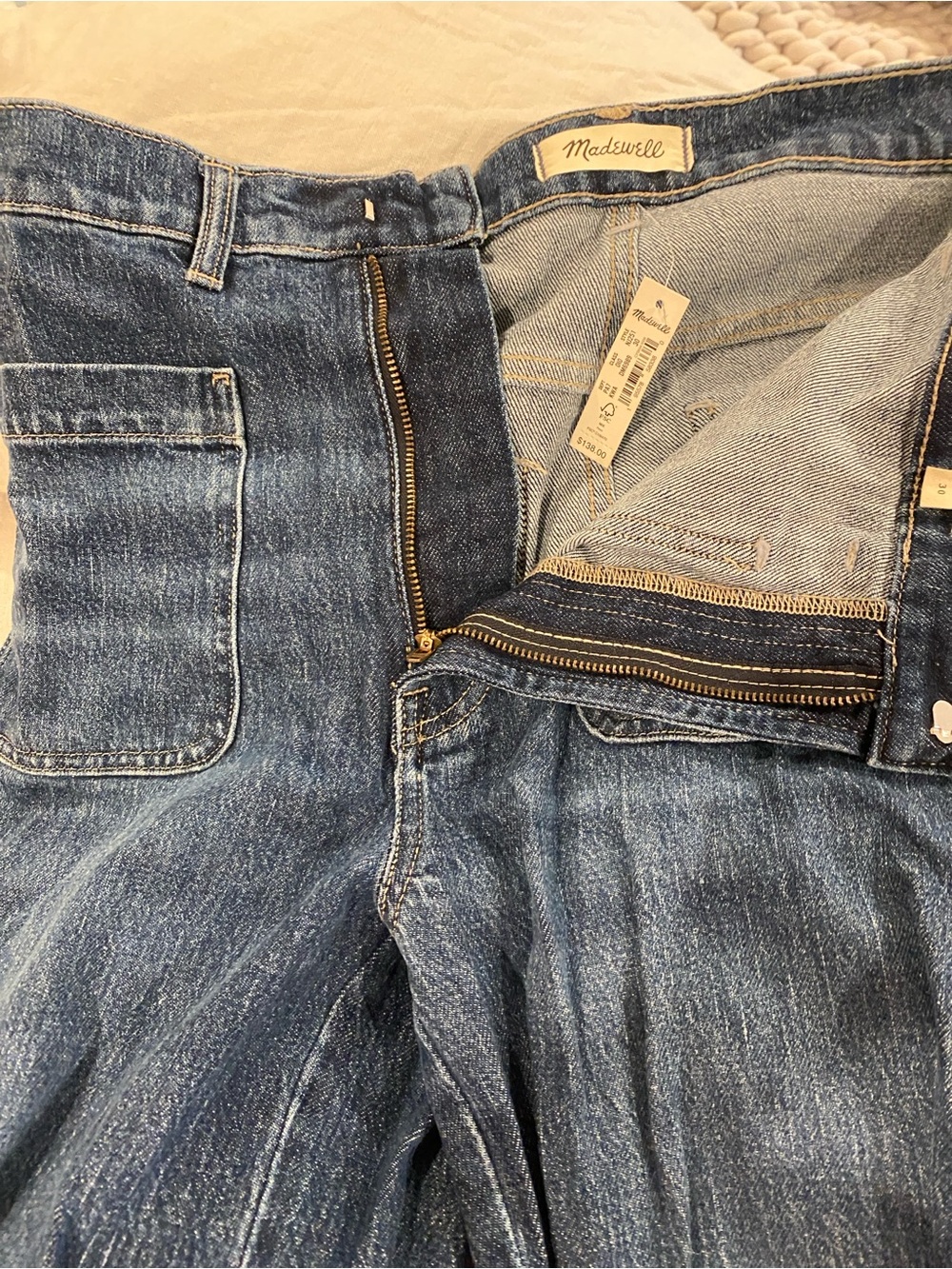 Madewell wide leg jeans nwt - Picture 4 of 8